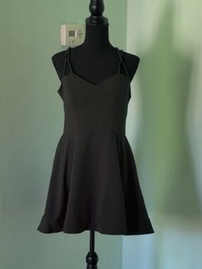 B Darlin Emerald Spaghetti Strap Mini Dress
